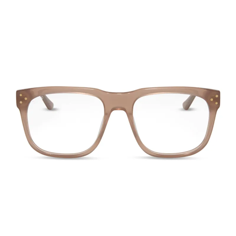 JESSIE JAMES DECKER - SICILY + WARM TAUPE + PRESCRIPTION GLASSES sold by Diff Eyewear