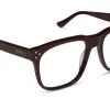 JESSIE JAMES DECKER - SICILY + BURGUNDY + PRESCRIPTION GLASSES sold by Diff Eyewear
