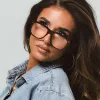 JESSIE JAMES DECKER - SICILY + BURGUNDY + PRESCRIPTION GLASSES sold by Diff Eyewear