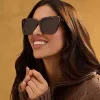 LIZZY - WHISKEY + TORINO TORTOISE + BROWN SUNGLASSES sold by Diff Eyewear