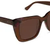 LIZZY - WHISKEY + TORINO TORTOISE + BROWN SUNGLASSES sold by Diff Eyewear