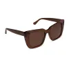 LIZZY - WHISKEY + TORINO TORTOISE + BROWN SUNGLASSES sold by Diff Eyewear