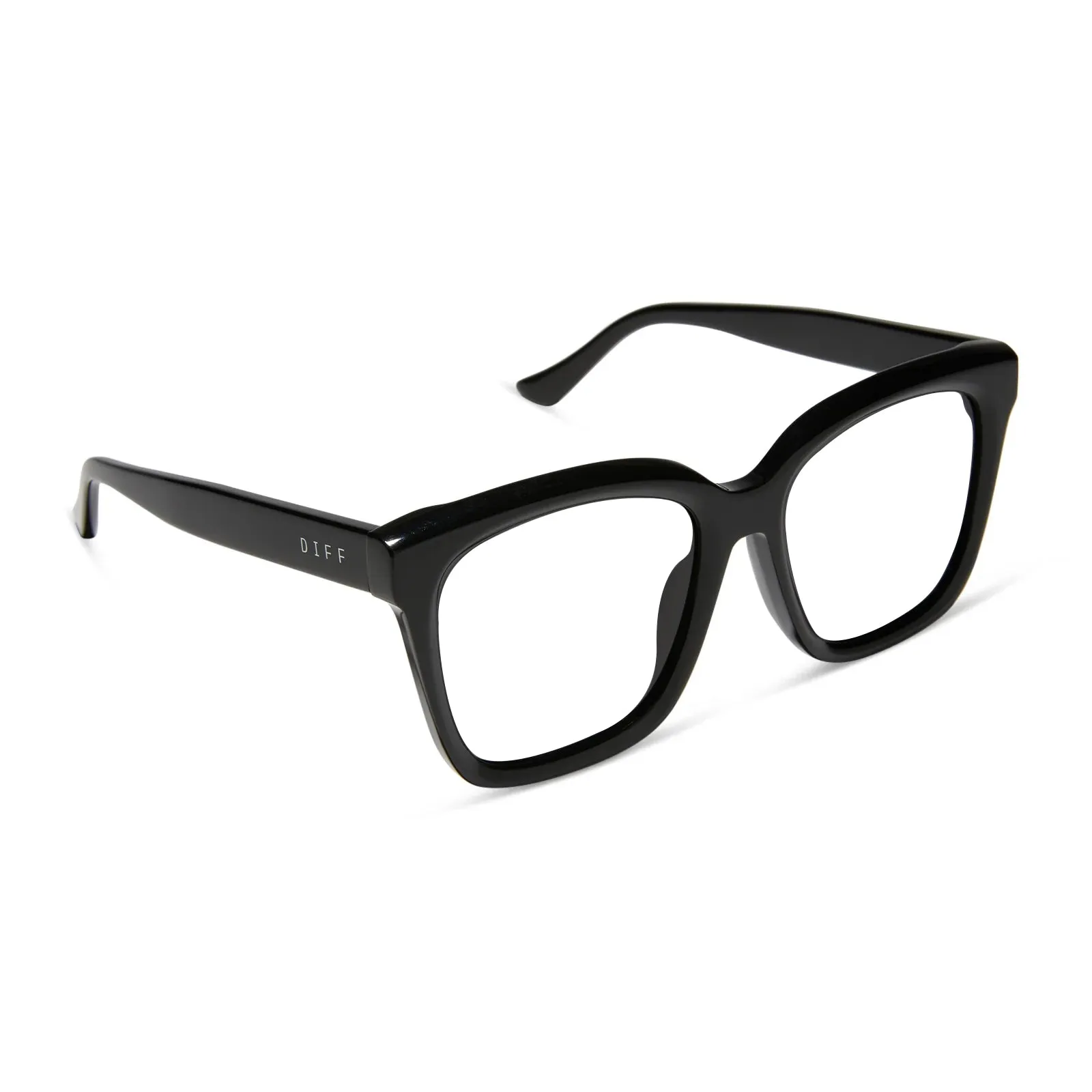MEREDITH - BLACK + PRESCRIPTION GLASSES sold by Diff Eyewear product image thumbnail 2