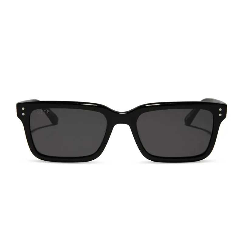 JOHN DUTTON - DEEP DUTTON BLACK + GREY + POLARIZED SUNGLASSES sold by Diff Eyewear
