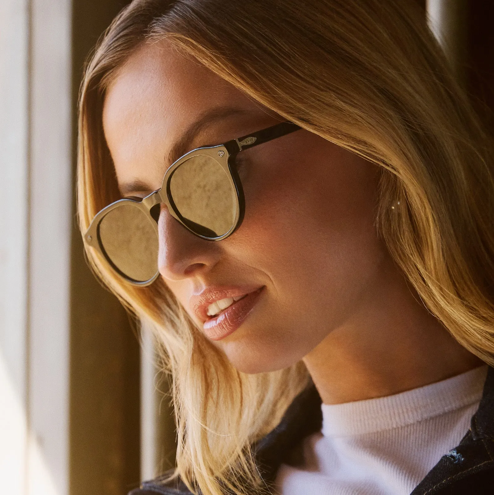 BETH - NIGHT SKY BLACK + SILVER W G15 + POLARIZED SUNGLASSES sold by Diff Eyewear product image thumbnail 5