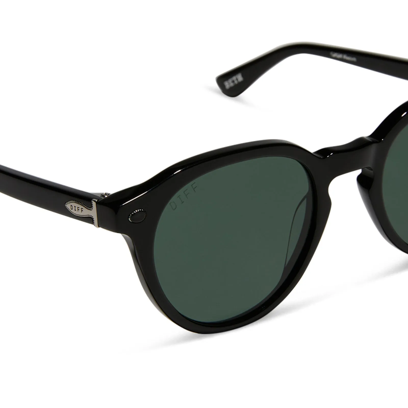 BETH - NIGHT SKY BLACK + SILVER W G15 + POLARIZED SUNGLASSES sold by Diff Eyewear product image thumbnail 4