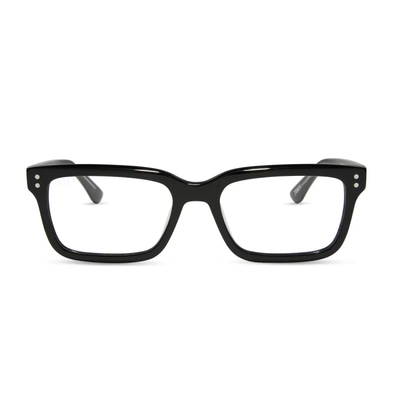 JOHN DUTTON - DEEP DUTTON BLACK + PRESCRIPTION GLASSES made by Diff Eyewear