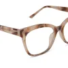WILLA - CREAM TORTOISE + BLUE LIGHT READERS sold by Diff Eyewear