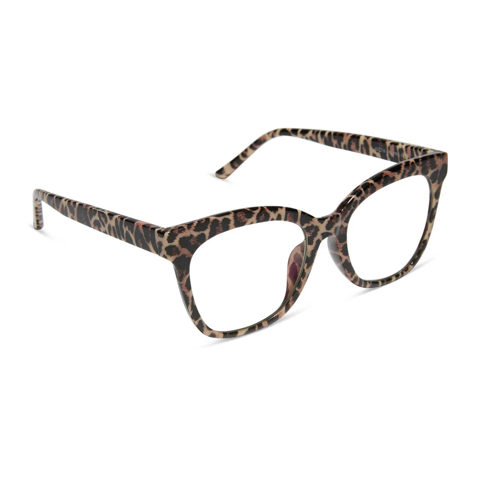 WILLA - LEOPARD TORTOISE + BLUE LIGHT READERS sold by Diff Eyewear product image thumbnail 2