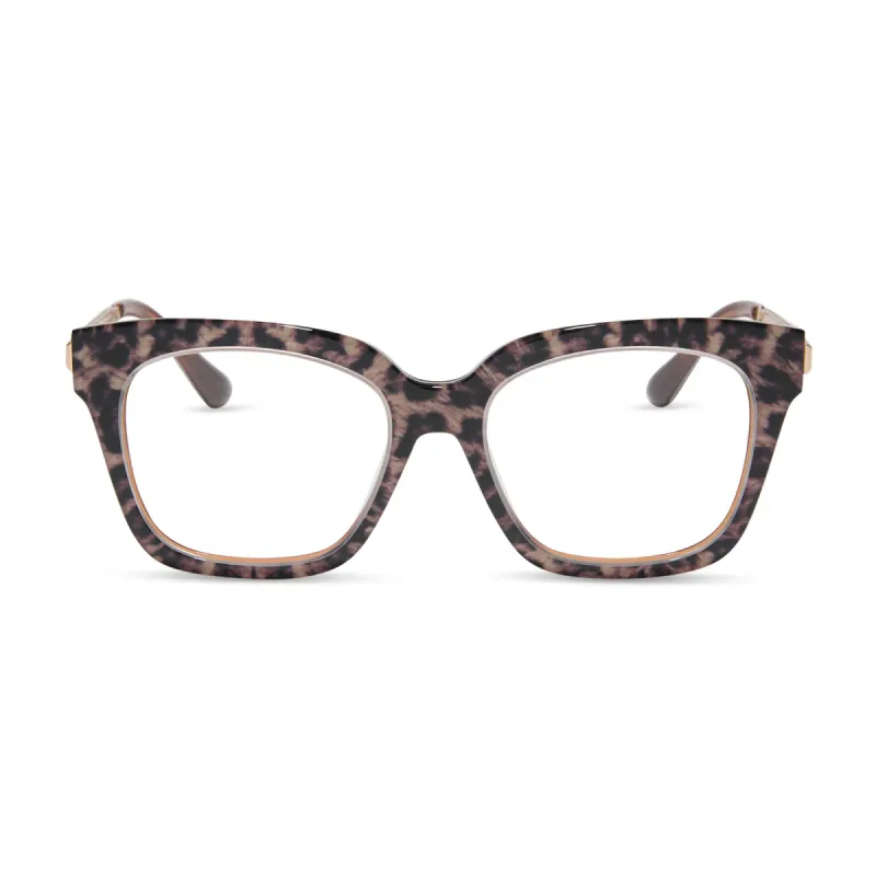 BELLA XS - LEOPARD TORTOISE + PRESCRIPTION GLASSES sold by Diff Eyewear