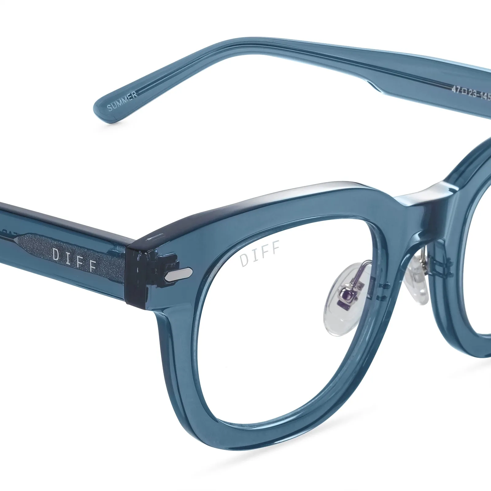 SUMMER - NIGHT SKY + CLEAR GLASSES sold by Diff Eyewear product image thumbnail 3