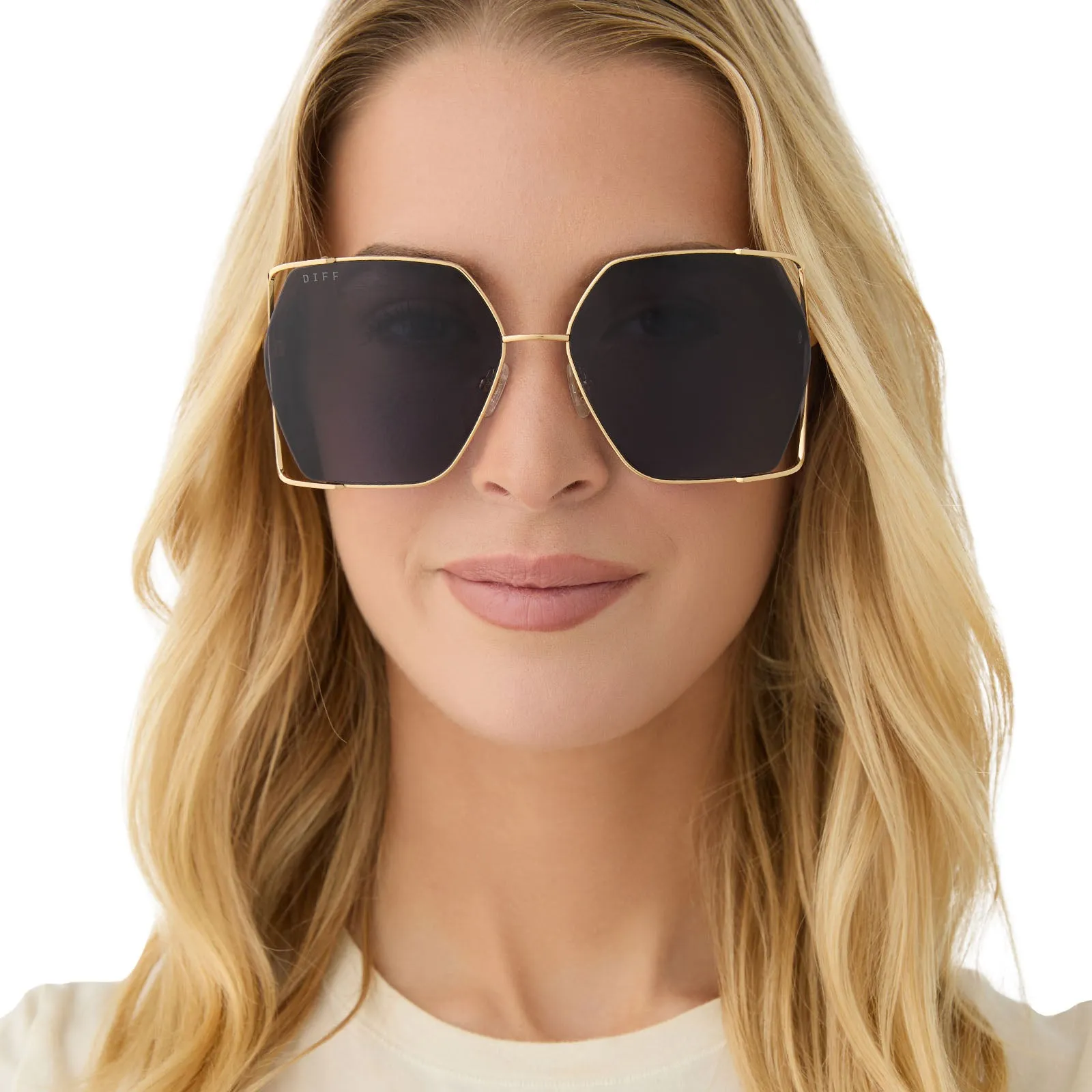 DONNA IV - GOLD + MIDNIGHT + POLARIZED SUNGLASSES sold by Diff Eyewear product image thumbnail 5