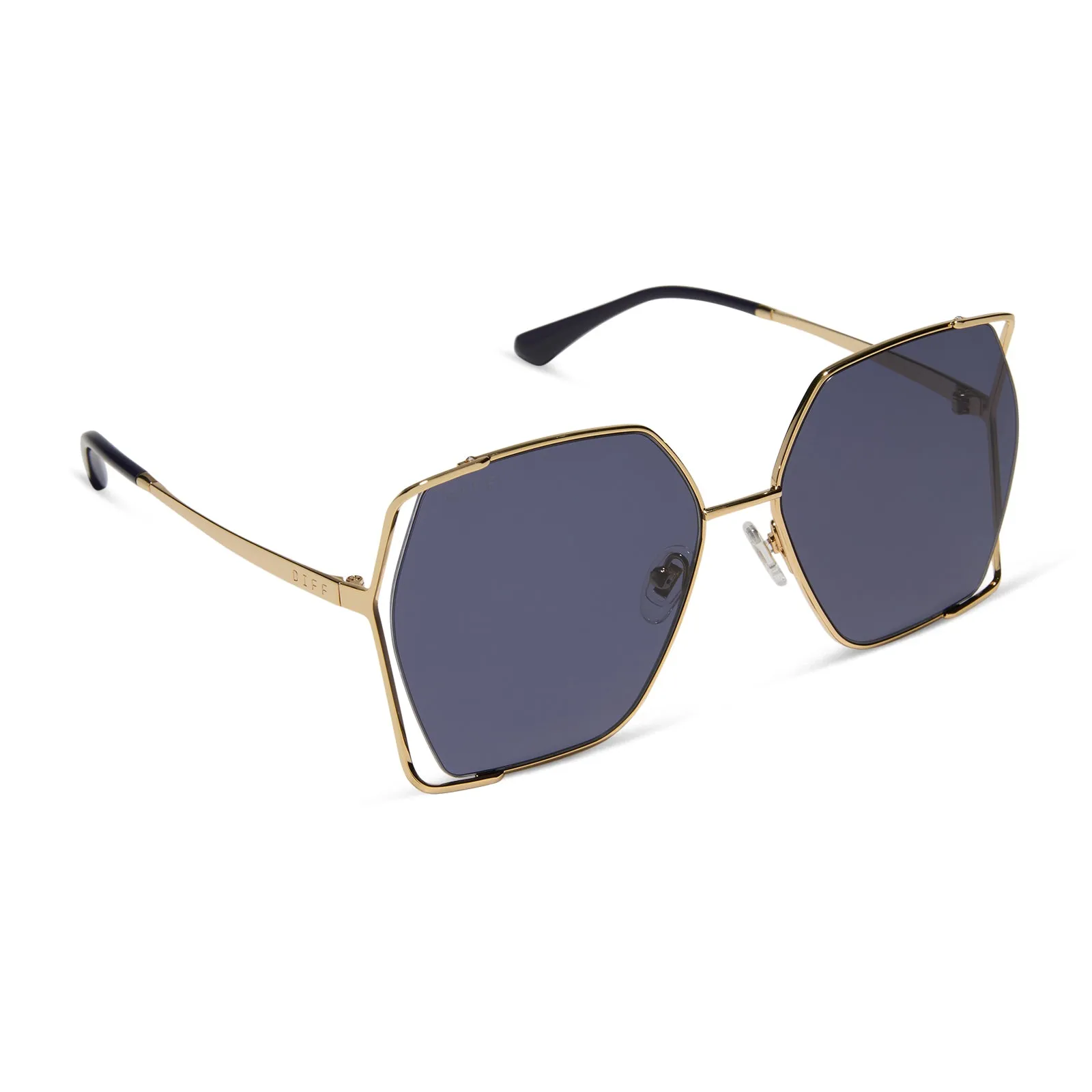 DONNA IV - GOLD + MIDNIGHT + POLARIZED SUNGLASSES sold by Diff Eyewear product image thumbnail 2