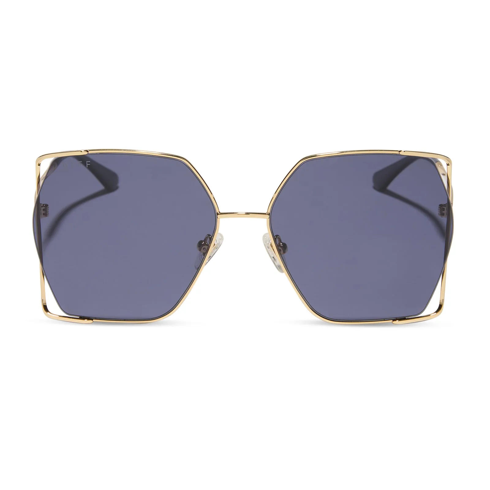 DONNA IV - GOLD + MIDNIGHT + POLARIZED SUNGLASSES sold by Diff Eyewear