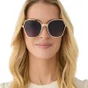 DONNA III - GOLD + MIDNIGHT GRADIENT + POLARIZED SUNGLASSES sold by Diff Eyewear