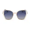 DONNA III - GOLD + MIDNIGHT GRADIENT + POLARIZED SUNGLASSES sold by Diff Eyewear