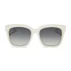 MEREDITH - OPALINE + GREY GRADIENT SUNGLASSES sold by Diff Eyewear