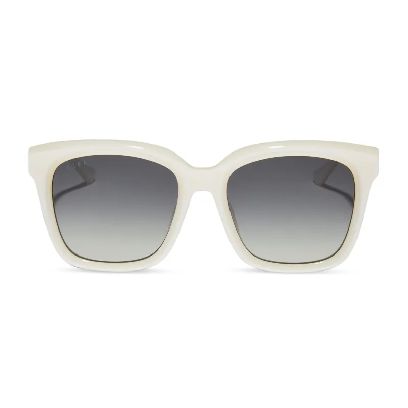 MEREDITH - OPALINE + GREY GRADIENT SUNGLASSES sold by Diff Eyewear