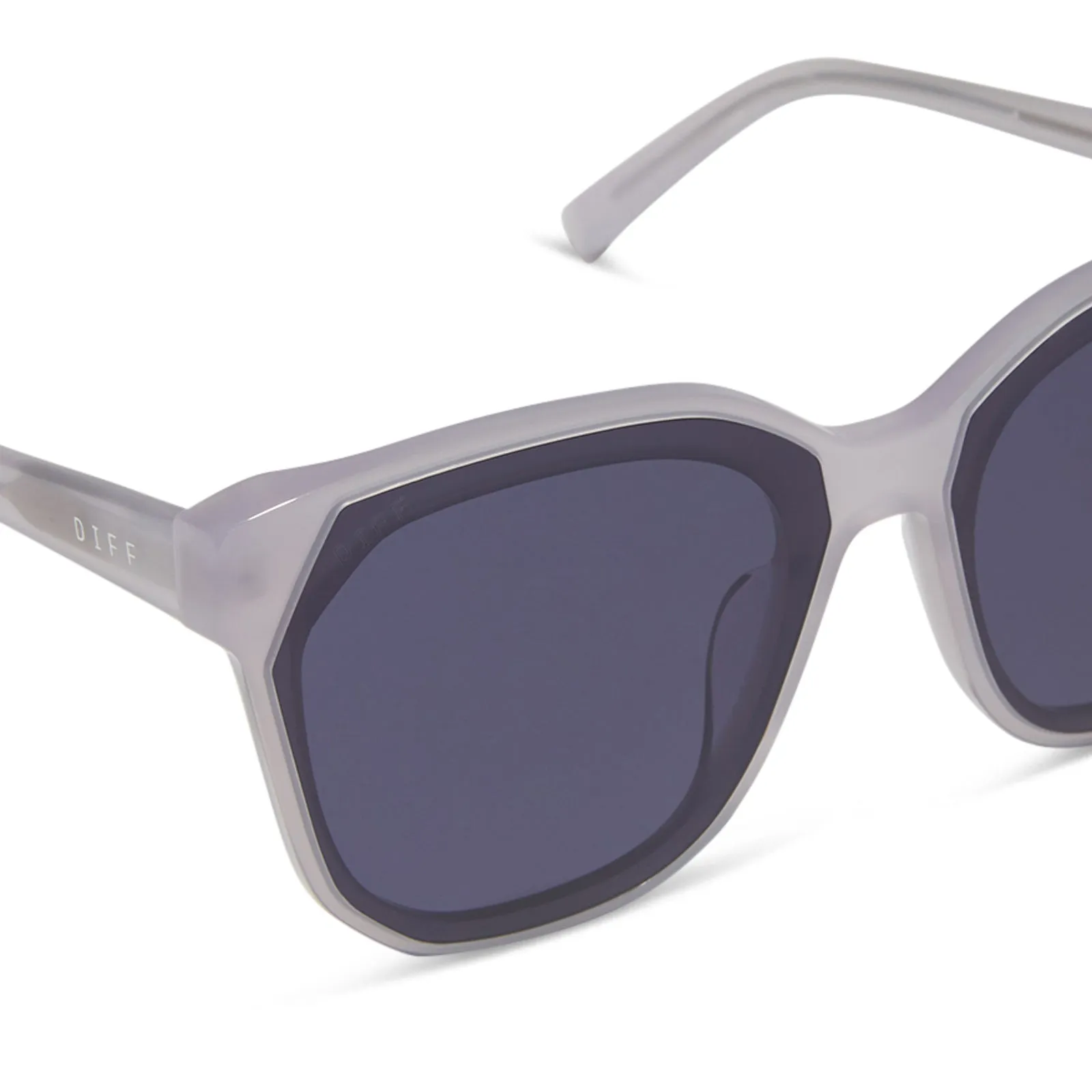 GIA - THISTLE + LAVENDAR MIRROR SUNGLASSES sold by Diff Eyewear product image thumbnail 4