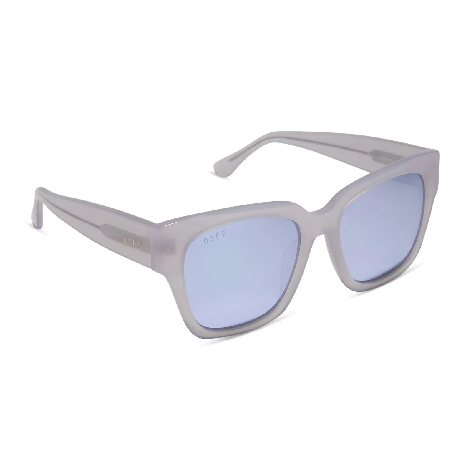 BELLA II - THISTLE + LAVENDAR MIRROR SUNGLASSES sold by Diff Eyewear product image thumbnail 2