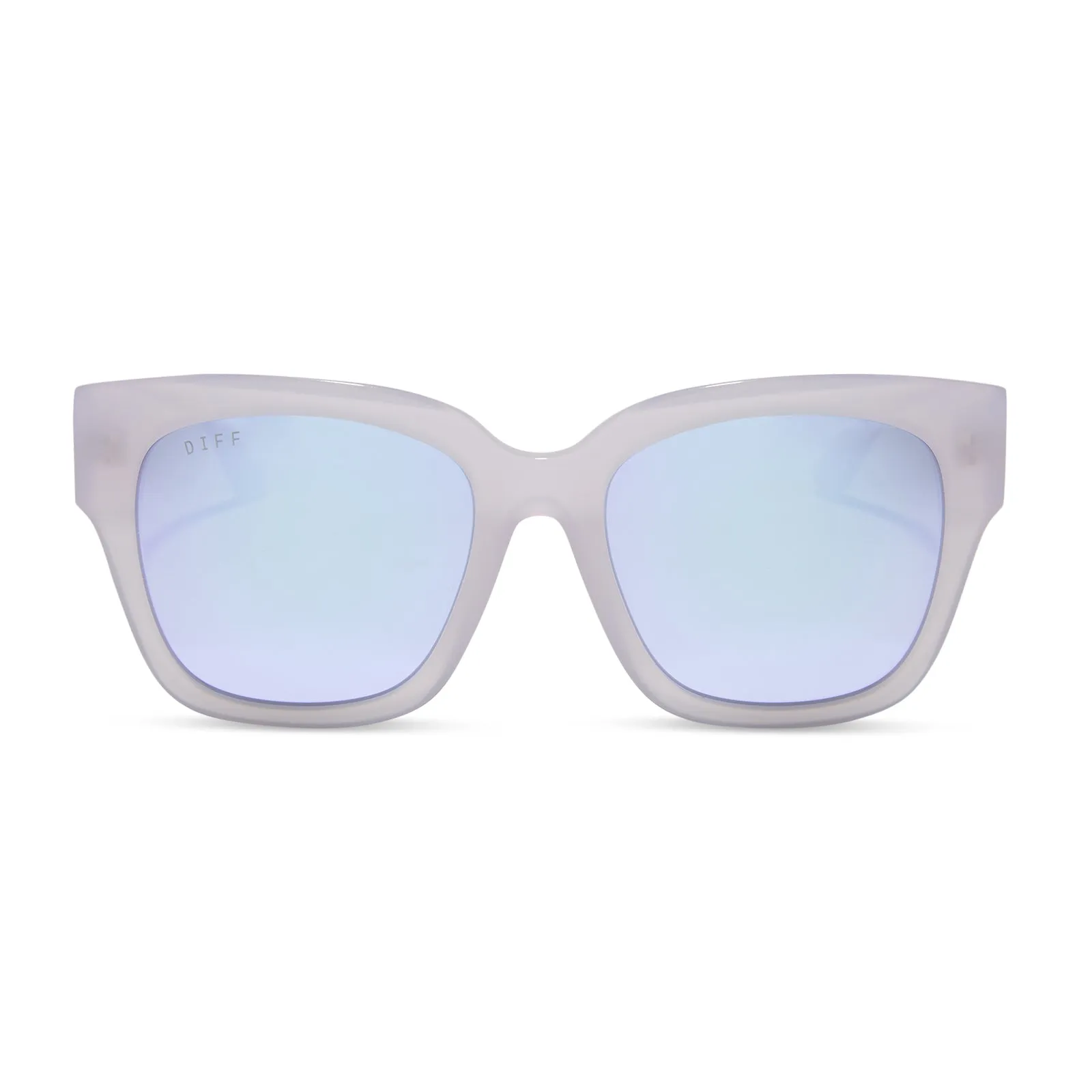 BELLA II - THISTLE + LAVENDAR MIRROR SUNGLASSES sold by Diff Eyewear