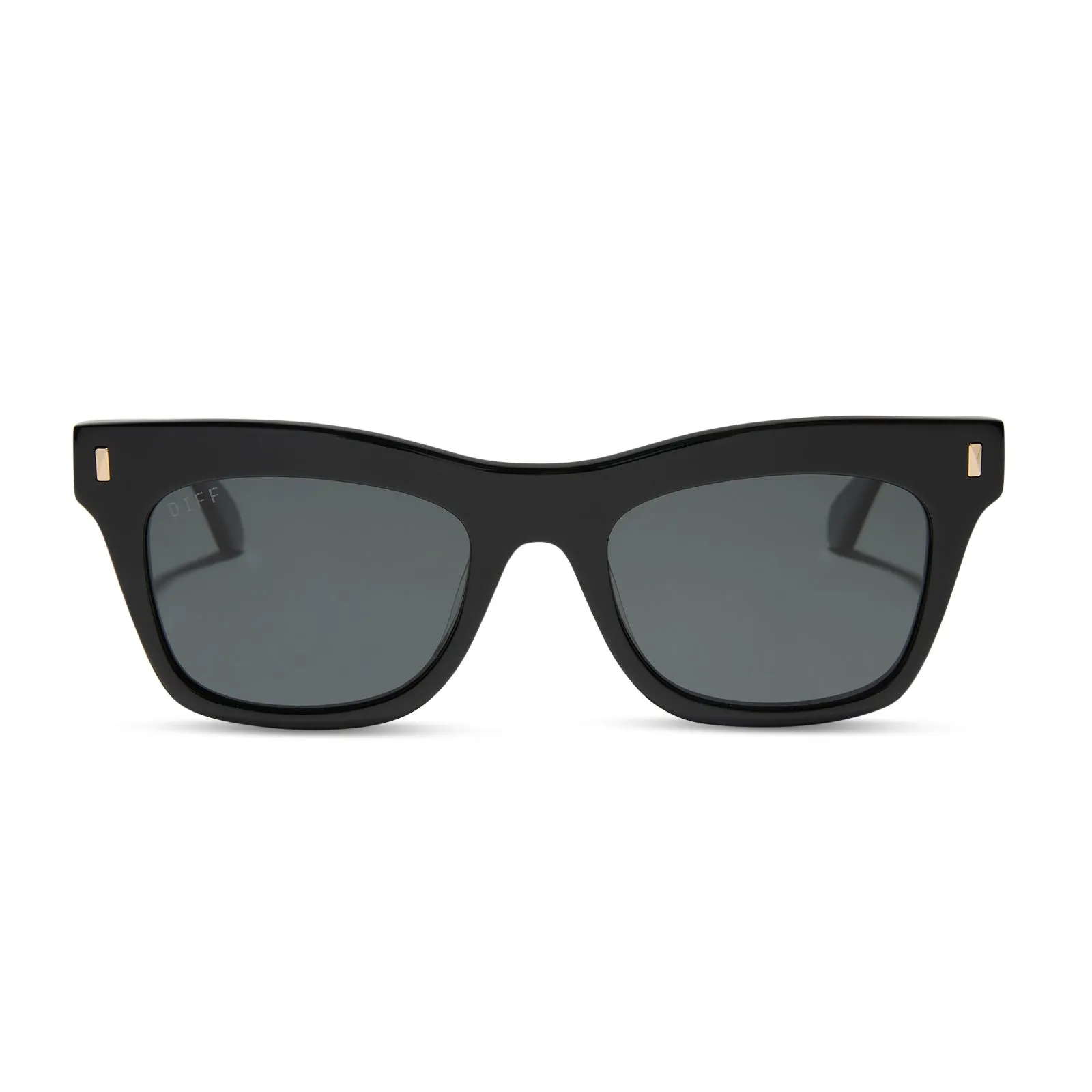 BRADLEY - BLACK + GREY + POLARIZED SUNGLASSES sold by Diff Eyewear