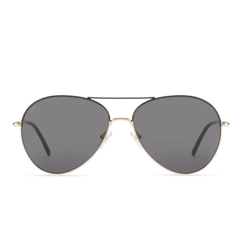 KNOX - GOLD + GREY SUNGLASSES sold by Diff Eyewear