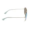 CRUZ XS - GOLD + AQUATIC AWE MIRROR SUNGLASSES sold by Diff Eyewear