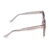MEREDITH - LIGHT PINK CRYSTAL + WINE GRADIENT SUNGLASSES sold by Diff Eyewear