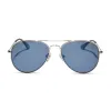 CRUZ - SILVER + MIDNIGHT MIRROR + POLARIZED SUNGLASSES sold by Diff Eyewear