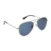 CRUZ - SILVER + MIDNIGHT MIRROR + POLARIZED SUNGLASSES sold by Diff Eyewear
