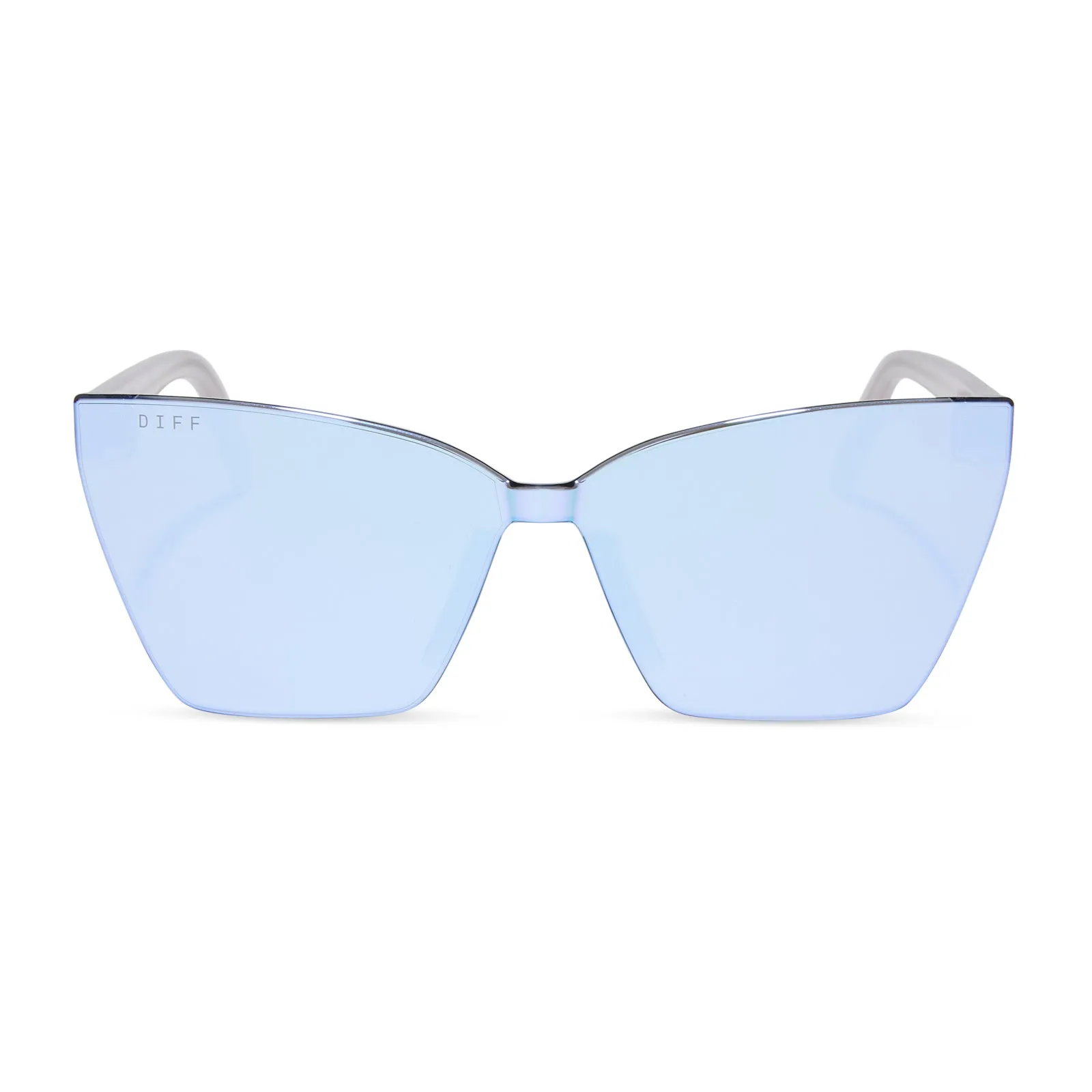 GOLDIE XS - THISTLE + LAVENDER MIRROR SUNGLASSES sold by Diff Eyewear