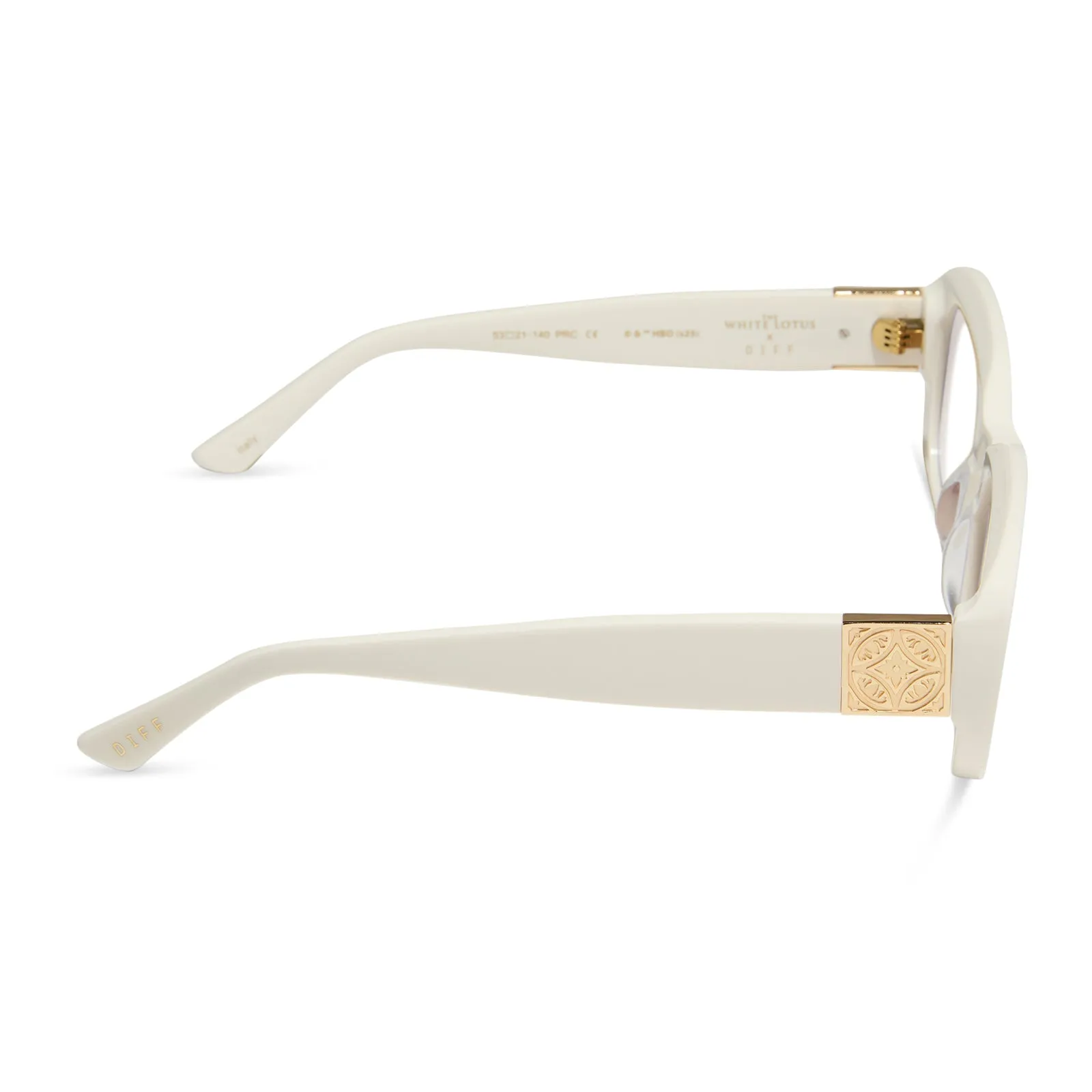 ITALY - WHITE IVORY + PRESCRIPTION GLASSES sold by Diff Eyewear product image thumbnail 3