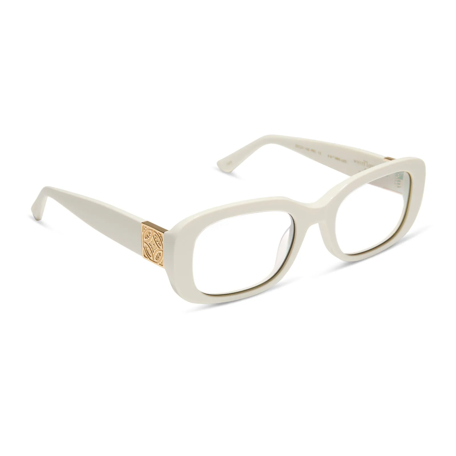 ITALY - WHITE IVORY + PRESCRIPTION GLASSES sold by Diff Eyewear