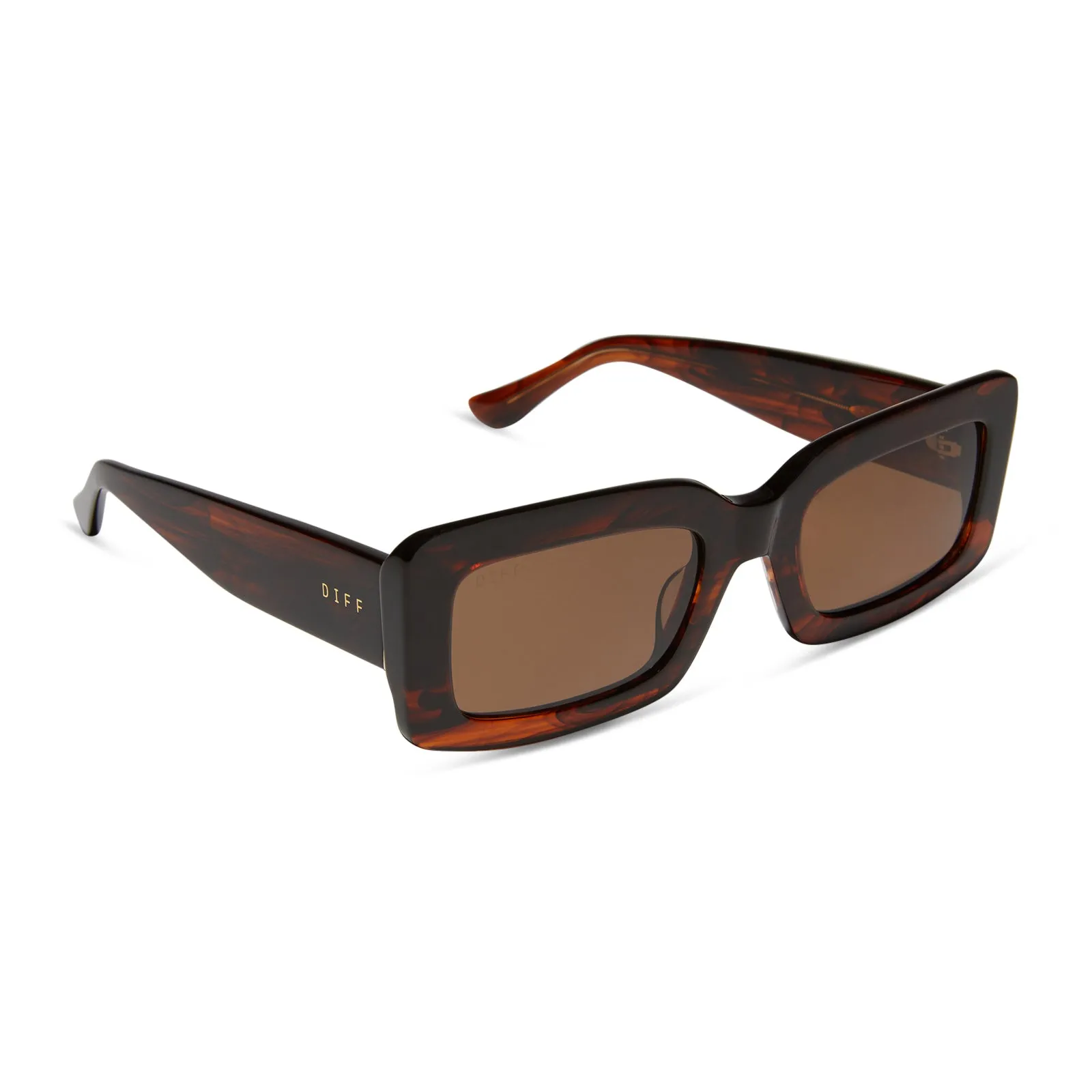 INDY - SEQUOIA TORTOISE + BROWN POLARIZED SUNGLASSES sold by Diff Eyewear product image thumbnail 2