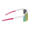 SPIKE - MATTE WHITE + NEON YELLOW + HOT PINK + PINK RUSH MIRROR + POLARIZED SUNGLASSES sold by Diff Eyewear