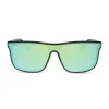 FLASH - BLACK + TURQUOISE ICE MIRROR + POLARIZED SUNGLASSES sold by Diff Eyewear