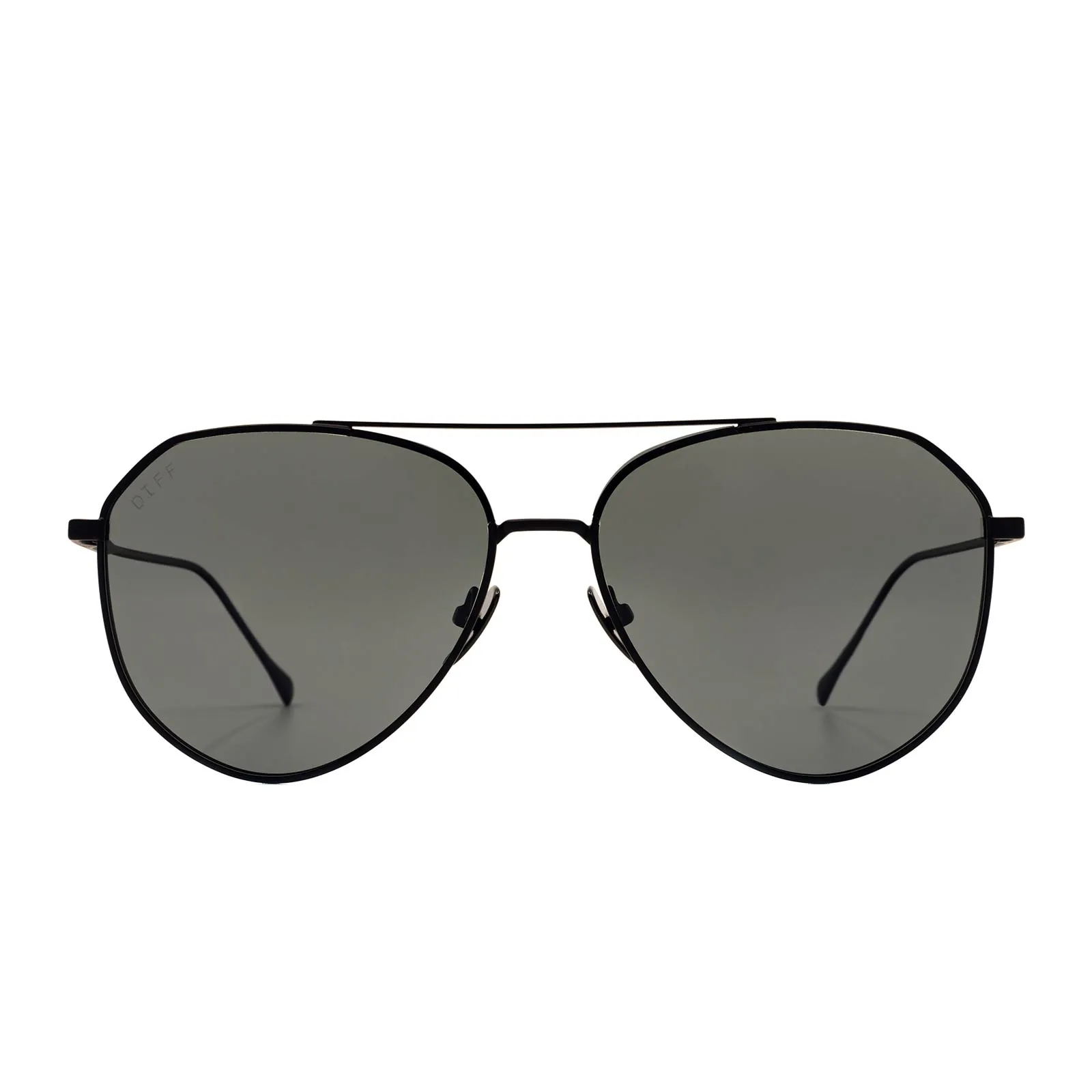 DASH - MATTE BLACK + SOLID GREY + POLARIZED MENS SUNGLASSES sold by Diff Eyewear