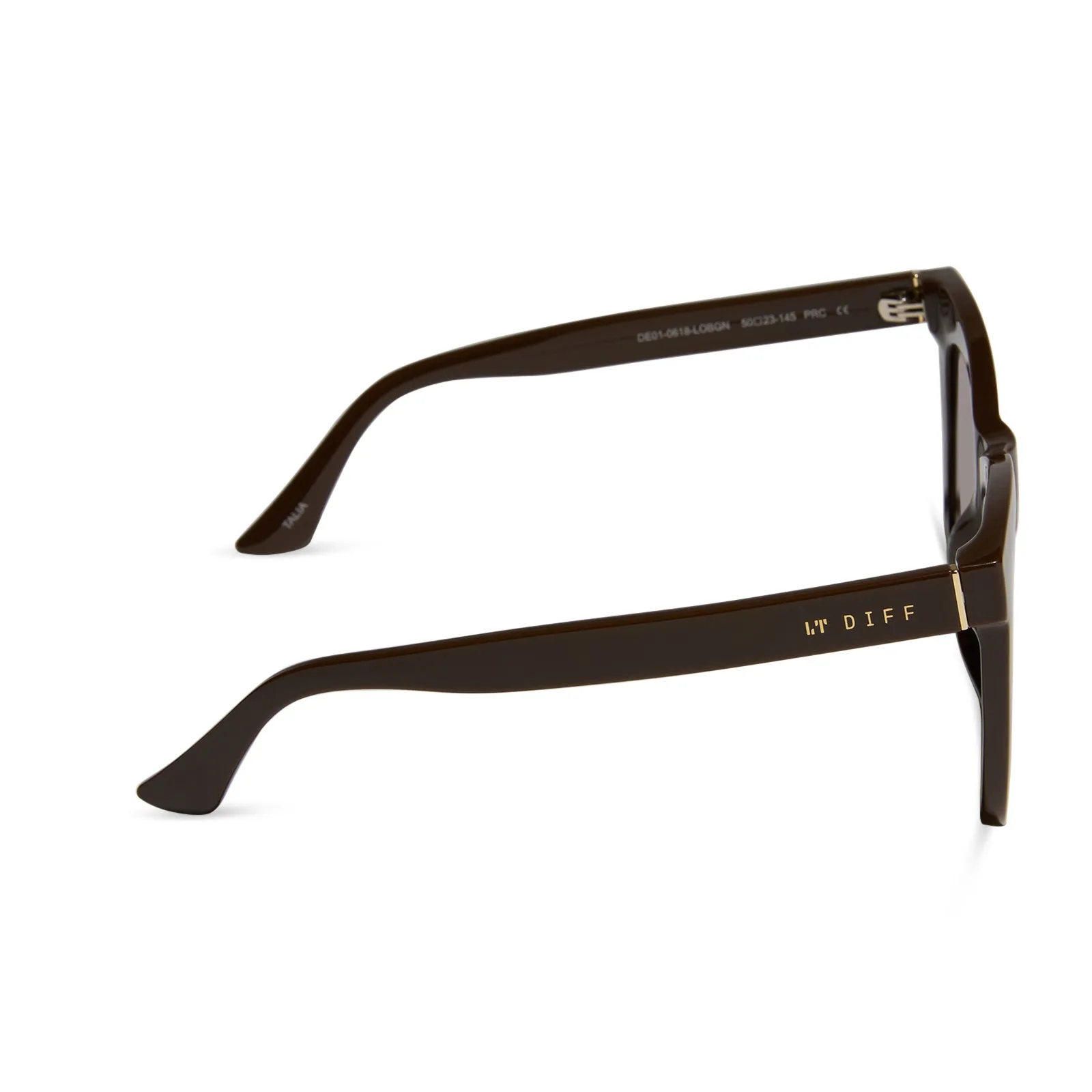 TALIA - MAHOGANY + BROWN GRADIENT SUNGLASSES sold by Diff Eyewear product image thumbnail 3