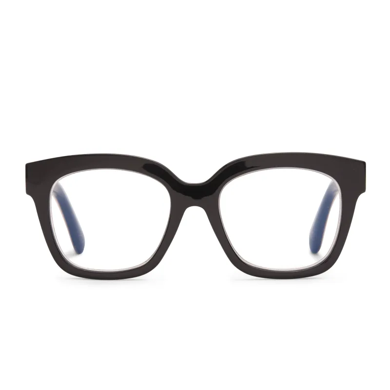 AVA - BLACK + CLEAR GLASSES sold by Diff Eyewear