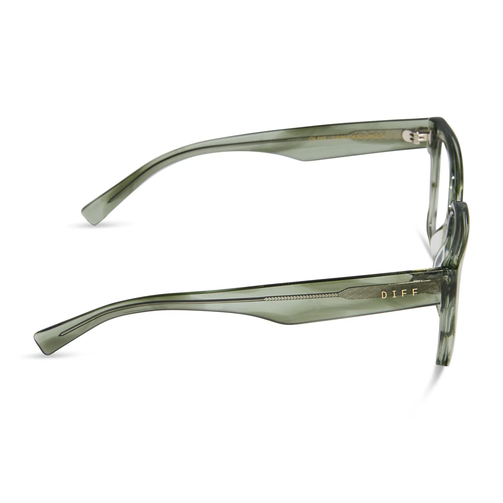 OLIVE - COOL MATCHA + PRESCRIPTION GLASSES sold by Diff Eyewear product image thumbnail 3