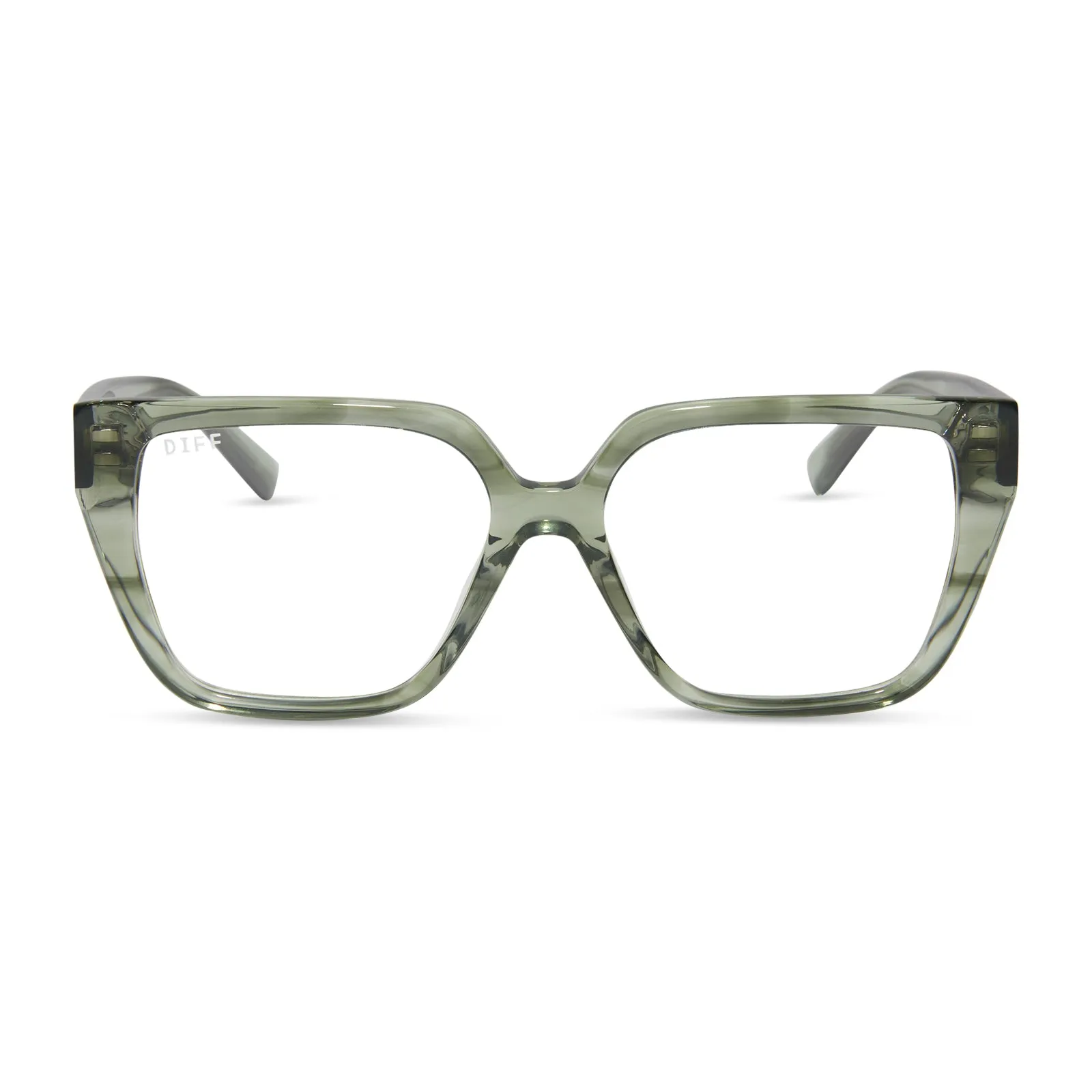 OLIVE - COOL MATCHA + PRESCRIPTION GLASSES sold by Diff Eyewear