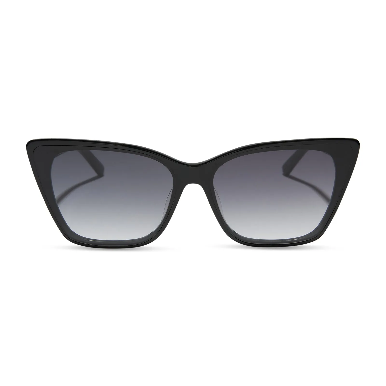 ALINA - BLACK + GREY GRADIENT SUNGLASSES sold by Diff Eyewear