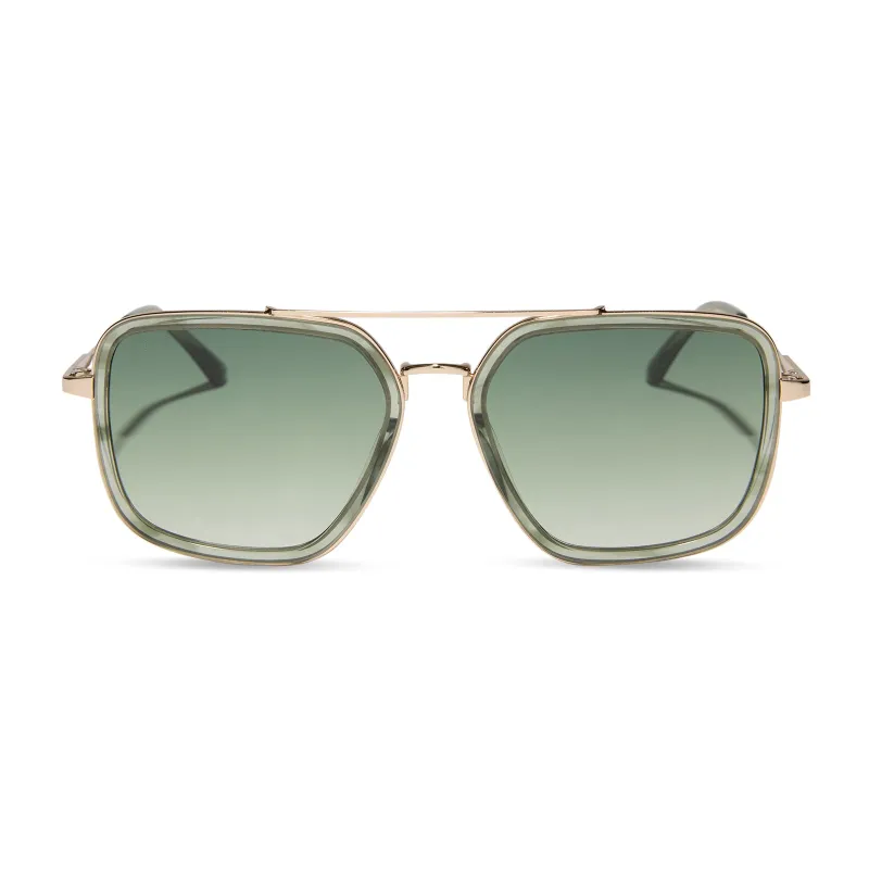 JORDAN - COOL MATCHA + COOL MATCHA GRADIENT SUNGLASSES sold by Diff Eyewear