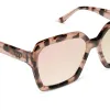 SLOANE - HIMALAYAN TORTOISE + TAUPE MIRROR SUNGLASSES sold by Diff Eyewear
