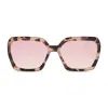 SLOANE - HIMALAYAN TORTOISE + TAUPE MIRROR SUNGLASSES sold by Diff Eyewear