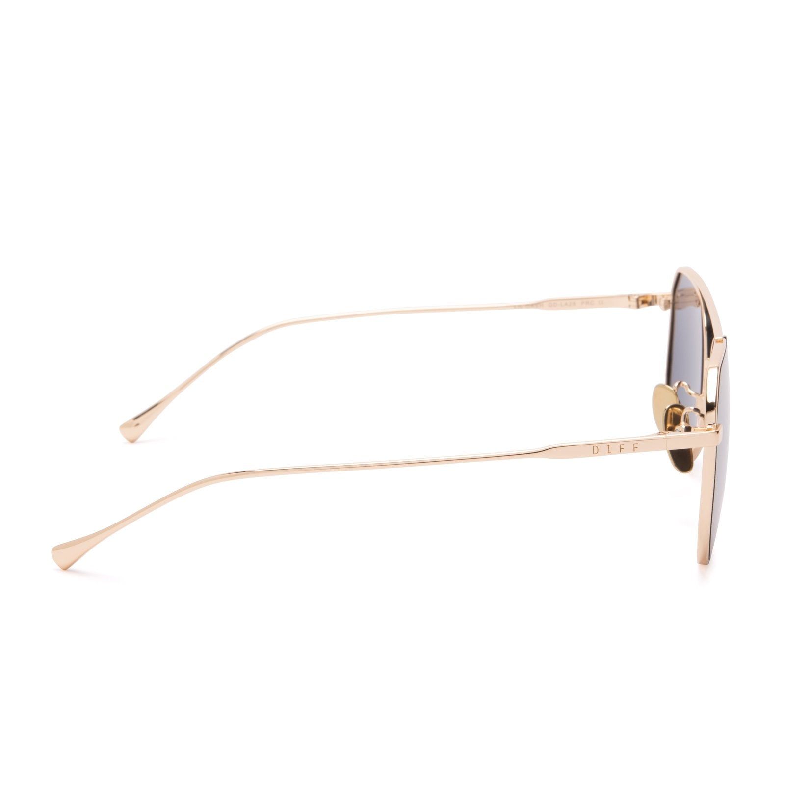 LIL DASH - GOLD + LAVENDER FLASH SUNGLASSES sold by Diff Eyewear product image thumbnail 3
