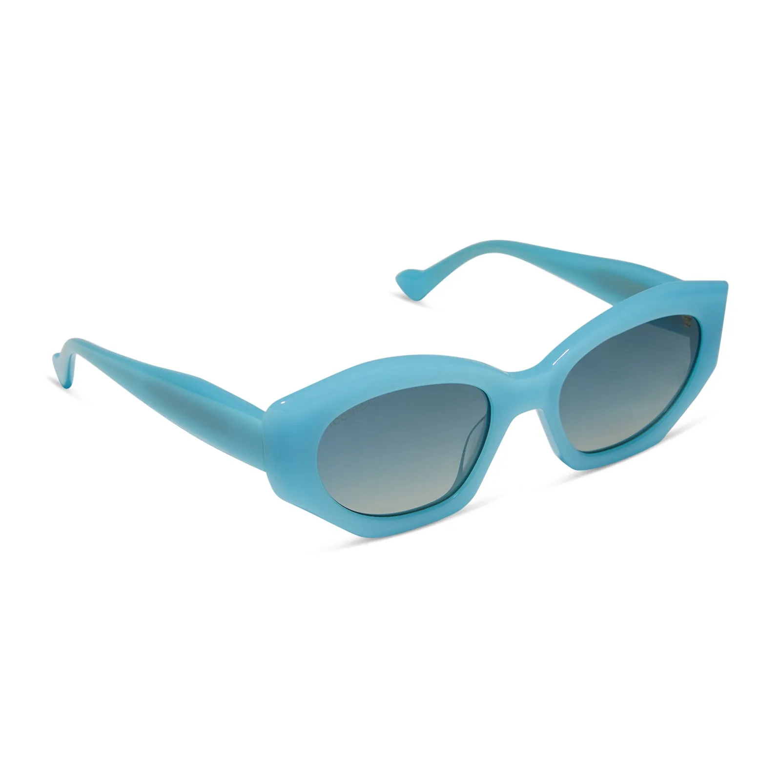 MARGOT - PARADISO + PARADISO BLUE + POLARIZED SUNGLASSES sold by Diff Eyewear