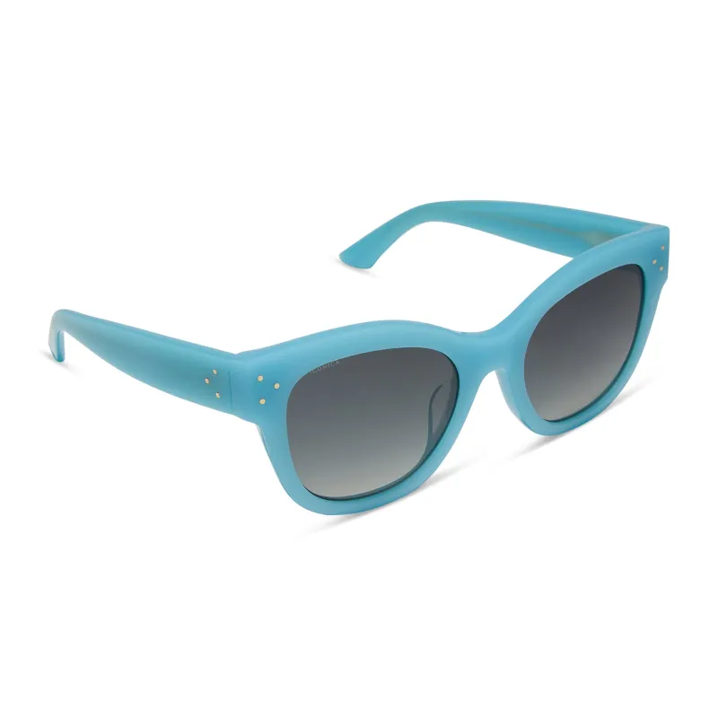 EVA - PARADISO + GREY GRADIENT + POLARIZED SUNGLASSES sold by Diff Eyewear