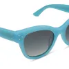 EVA - PARADISO + GREY GRADIENT + POLARIZED SUNGLASSES sold by Diff Eyewear